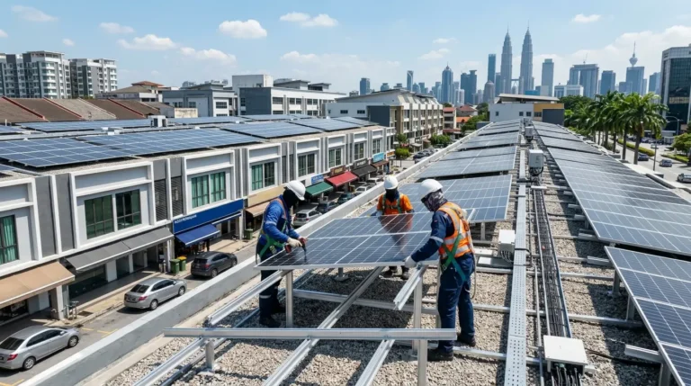 Panduan Lengkap Pemasangan Solar Panel Untuk Kedai Bagi Perniagaan Anda